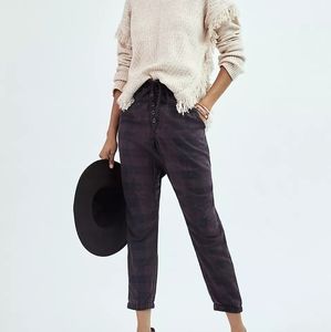 🆕 Anthropologie button fly joggers size S